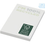 Bloc de notas adhesivas de papel reciclado de 50 x 75 mm "Sticky-Mate®" 