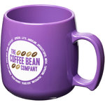 Taza de plástico clásica de 300 ml