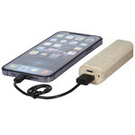 Batería externa de paja de trigo de 1200 mAh "Yoko"