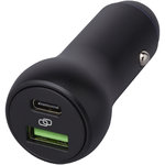 Cargador de coche USB C/USB A de 55 W dual "Pilot"