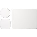 Combo 1 de alfombrilla para ratón y juego de posavasos "Brite-Mat®"