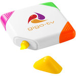 Marcador fluorescente cuadrado "Trafalgar"