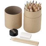 Set de 26 lápices de colores "Woodby"