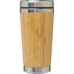 Vaso de 450 ml con exterior de bambú "Bambus"