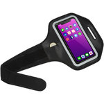 Pulsera smartphone reflectante con funda transparente "Haile"