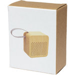 Altavoz Bluetooth® de bambú "Arcana"