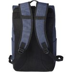 Mochila para portátil de 15,6" reciclada GRS con cierre superior 12L "Hoss"