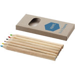 Set de 6 lápices de colores "Ayola"