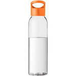 Botella de Tritan™ transparente con tapa de colores de 650 ml "Sky"