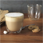 Set de 2 tazas de café de cristal "Boda"