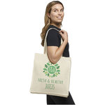 Bolsa Tote de algodón 220 g/m² con asas largas "Odessa"