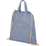 Mochila de cuerdas de algodón reciclado de 210 g/m² 6L "Pheebs"