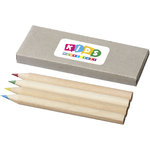 Set de 4 lápices de colores "Tullik"