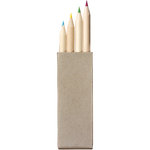 Set de 4 lápices de colores "Tullik"