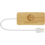 Hub USB de bambú "Tapas"