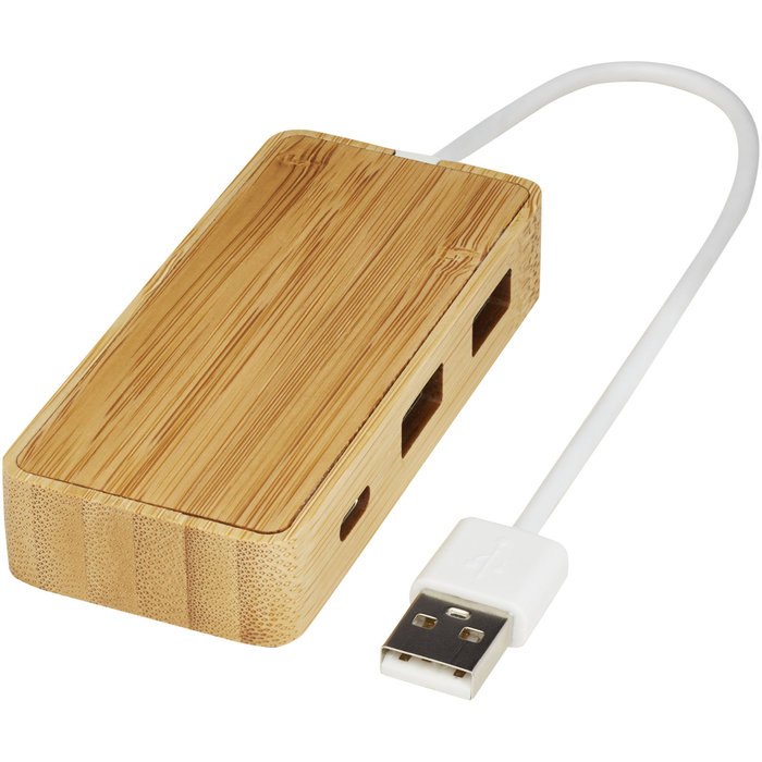 Hub USB de bambú "Tapas"