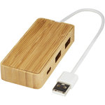Hub USB de bambú "Tapas"