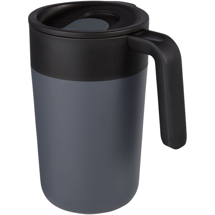 Taza de 400 ml con doble pared reciclada "Nordia"