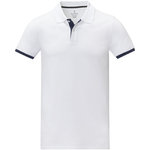Polo de manga corta de dos tonos para hombre "Morgan"