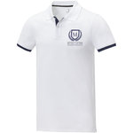 Polo de manga corta de dos tonos para hombre "Morgan"