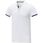 Polo de manga corta de dos tonos para hombre "Morgan"