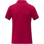 Polo de manga corta de dos tonos para mujer "Morgan"