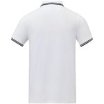 Polo de manga corta con ribete para hombre "Amarago"
