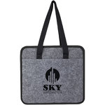 Organizador de coche plegable de fieltro reciclado GRS "Felta"