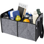 Organizador de coche plegable de fieltro reciclado GRS "Felta"