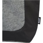 Bolsa Tote reciclada GRS en dos tonos con cremallera de 15 L "Reclaim"