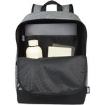 Mochila para portátil de 15" reciclada GRS en dos tonos de 14 L "Reclaim"
