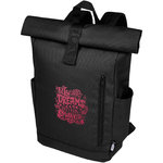 Mochila enrollable de 15,6" GRS RPET de 18 L "Byron"