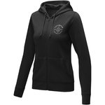 Sudadera con capucha y cremallera completa para mujer "Theron"