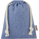Bolsa de regalo pequeña de 0,5 l de algodón reciclado GRS de 150 g/m² "Pheebs"