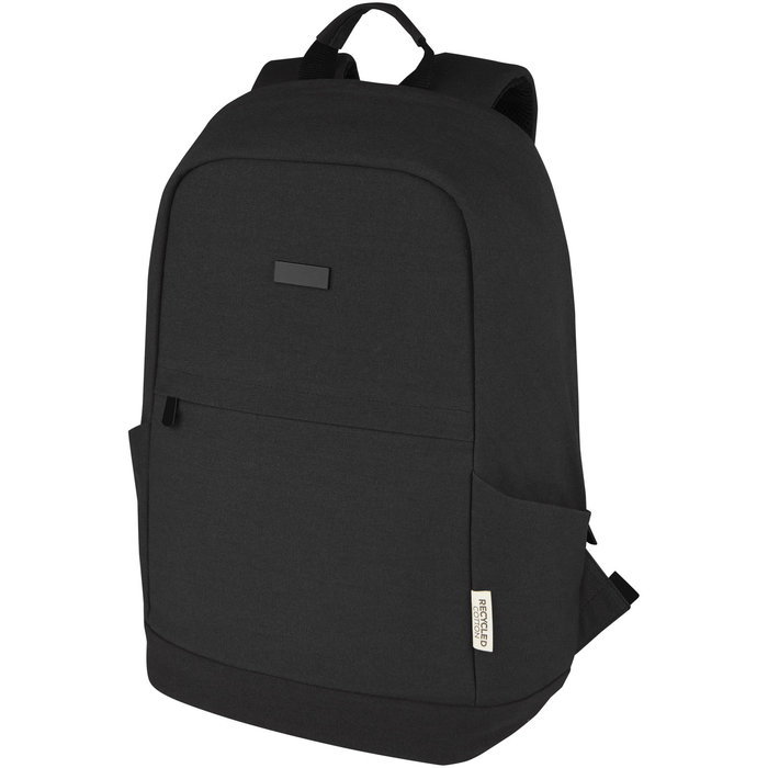 Mochila antirrobo de 18 L para portátil de 15,6" de lona reciclada GRS "Joey"