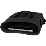 Mochila enrollable de 15 L para portátil de 15" de lona reciclada GRS "Joey"
