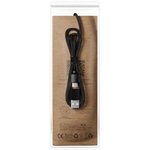 Cable de carga 5 en 1 de PET reciclado con logo retroiluminado y base de carga de 10 W "SCX.design C40"