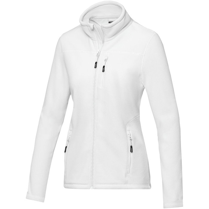 Chaqueta polar con cremallera entera reciclada GRS para mujer "Amber"