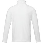 Chaqueta polar con cremallera entera reciclada GRS para hombre "Amber"