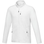 Chaqueta polar con cremallera entera reciclada GRS para hombre "Amber"