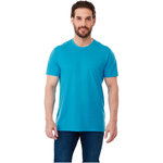 Camiseta de manga corta de material reciclado GRS de hombre "Jade"