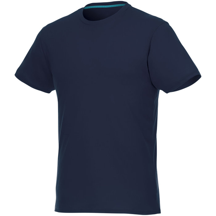 Camiseta de manga corta de material reciclado GRS de hombre "Jade"