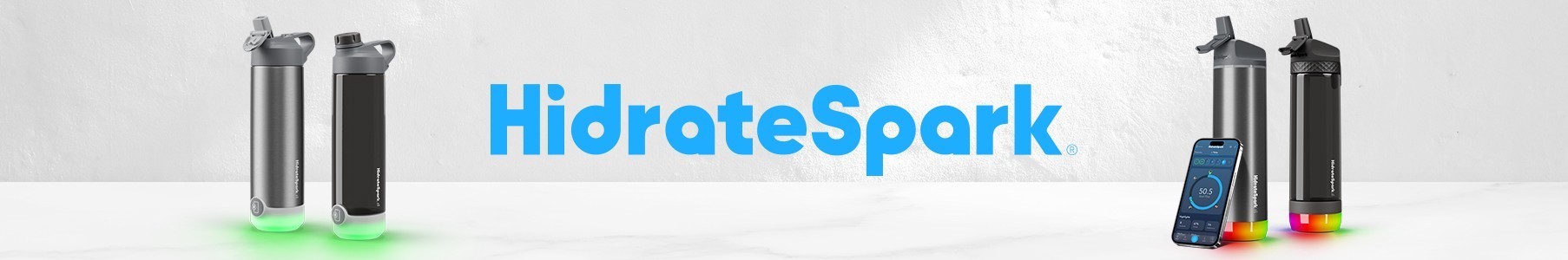 Imagen de cabecera de la marca HidrateSpark®