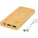 Batería externa de 10,000 mAh de bambú "Tulda"