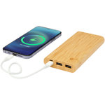 Batería externa de 10,000 mAh de bambú "Tulda"