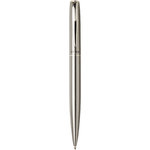 Set de bolígrafo y rollerball de acero inoxidable reciclado "Didimis"