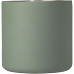 Taza de acero inoxidable reciclado con certificado RCS con aislamiento de cobre de 360 ml "Bjorn"