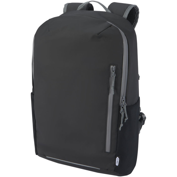 Mochila para portátil de 15" de material reciclado GRS resistente al agua de 21 l "Aqua"