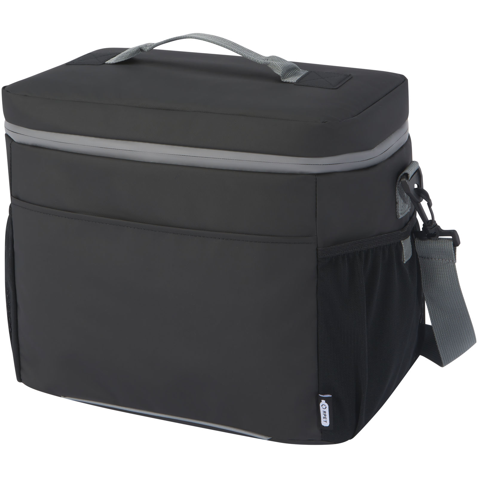 Bolsa isotérmica de 22 l para 20 latas de material reciclado GRS resistente al agua "Aqua"