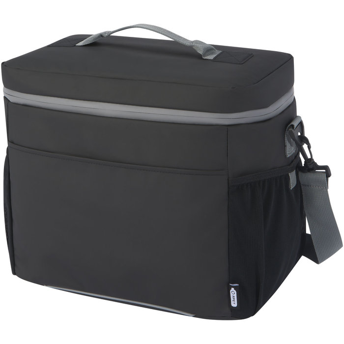 Bolsa isotérmica de 22 l para 20 latas de material reciclado GRS resistente al agua "Aqua"
